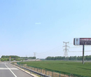 连徐高速新沂西收费站单立柱广告牌图片
