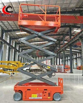 潍坊自行式升降机，SJYZ-10m高空作业升降车厂家，济南龙宇机械