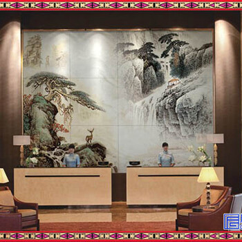 饭店农家乐挂画火锅店装饰画墙壁画大型陶瓷壁画工艺壁画