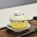 景德镇青花瓷茶碗大号主人杯单杯泡茶碗中式白瓷薄胎定制陶瓷盖碗