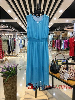 廣州品牌折扣女裝按批拿貨華丹尼夏裝貨源
