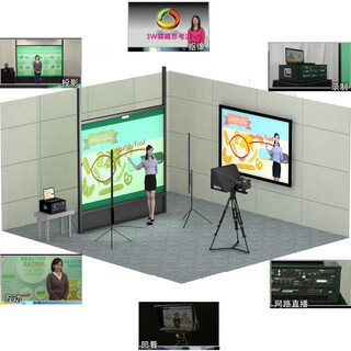 北京中关村简易录课室搭建方案GVS-mcp500慕课教室图片6