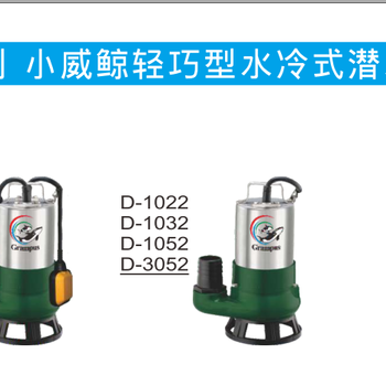 台湾亨龙潜水泵D系列，亨龙潜水排污泵供应商