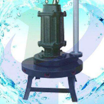 利用潜水曝气机的气水导流装置的技术关键