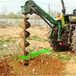 辽阳立杆式挖坑机高效率林业植树挖坑机