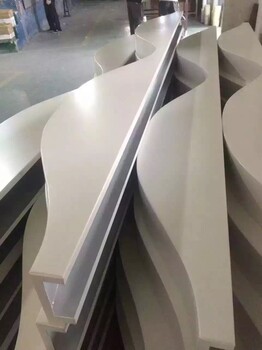 西安造型铝方通多少钱一平方吊顶弧形铝方通CAD图纸