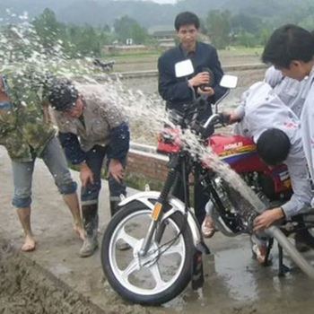 枫雨摩托车水泵浇水灌溉离心泵浇地打药摩托车水泵ABC型多功能水泵