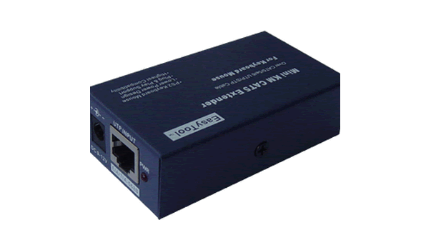 PS2安全保密型100米KM网线延长器键盘鼠标延长器兼容性无源