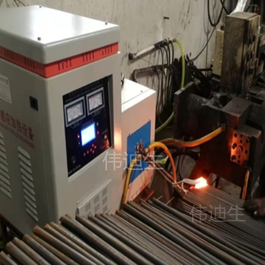 广东广州哪里有卖铁棒锻打超音频加热机65KW超音频感应加热设备