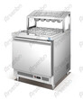 雅绅宝商用保鲜冷柜不锈钢浇汁柜食材保鲜柜分数盘操作冷藏柜图片