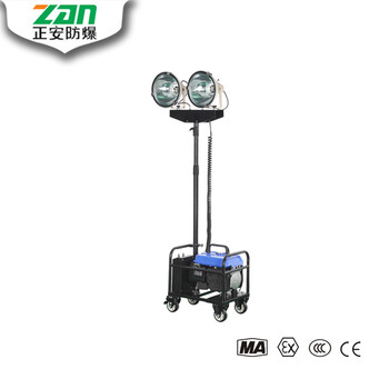 施工照明事故处理SFW6110E自动升降移动照明车​体积小野外救援作业灯泛光工作灯