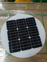 太阳能电池板圆形18v30w40w,用于太阳能路灯和树灯发电系统图片