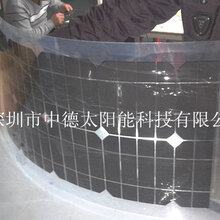 太阳能监控发电板ZD100W,太阳能柔性电池板,太阳能滴胶板图片