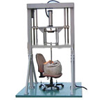 椅子座面冲击测试机餐椅结构强度试验机椅子抗压机