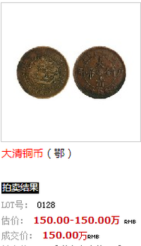 古钱币收藏价值千万且市场价格