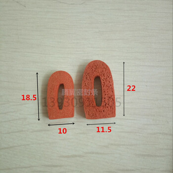 厂家批发空气净化器密封条工业油烟机硅胶条D型硅胶发泡条