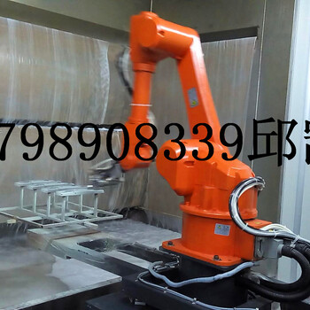 轉(zhuǎn)臺噴涂機器人，六軸噴漆機械手臂，國產(chǎn)自動噴涂機器人