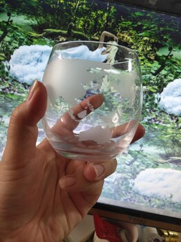世界地圖玻璃杯子創(chuàng)意手工玻璃杯子威士忌酒杯