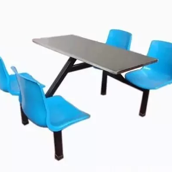 现代时尚餐桌椅，四连体餐桌椅,板式餐桌椅
