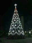 湖北圣诞节大型圣诞树生产出租，实力厂家生产各款式灯光节租售