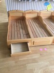 陕西儿童床环保实木小孩床厂家定做生产