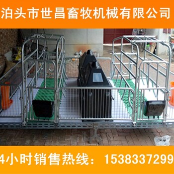 世昌畜牧双猪位母猪产床加工定制坚固