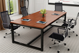 会议桌现代简约长桌培训桌工作台长方形桌子会议桌椅组合办公桌椅