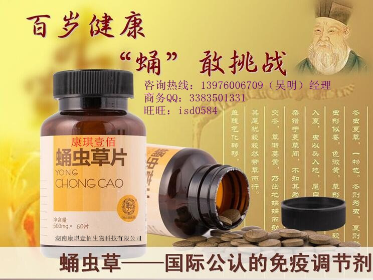 专业蛹虫草片代加工人参虫草片oem代加工厂