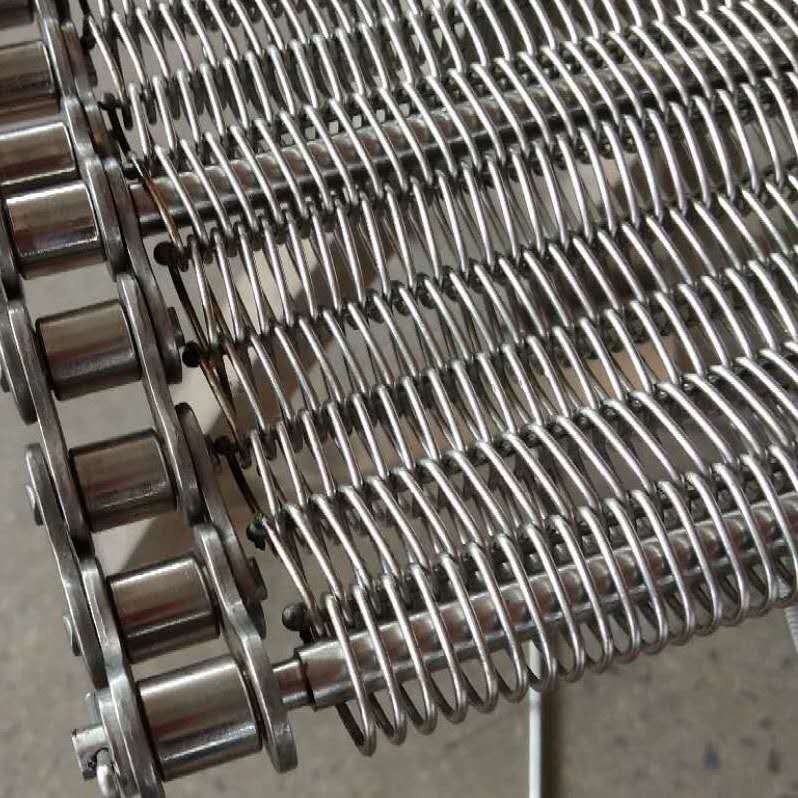 烘干机输送带耐高温不锈钢网带双旋网带规格定制