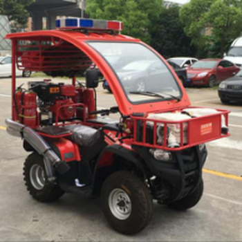 山东厂家微型消防站配备四轮消防摩托车细水雾摩托车
