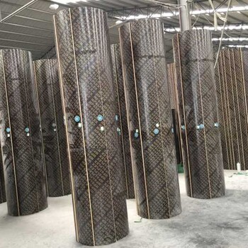 苏州圆柱木模板生产厂家，圆模板厂家定制批发