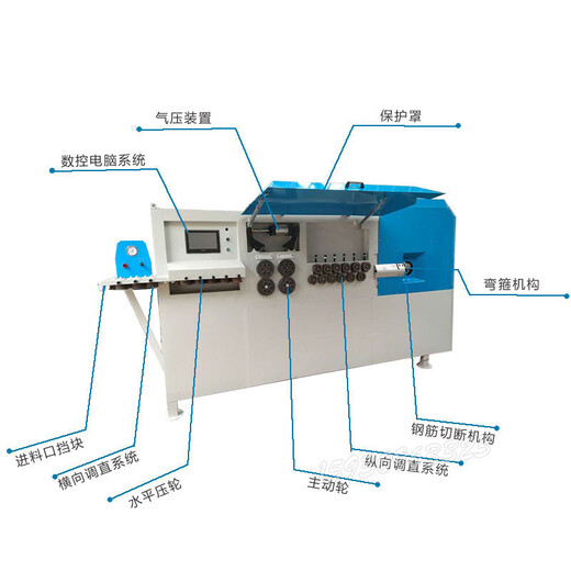 全自动弯箍机钢筋弯曲机自动数控钢筋弯箍机