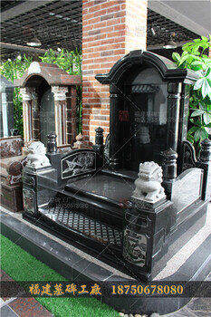 墓碑生产厂家多种尺寸云南大理石墓碑中式传统殡葬用品厂家定制人工雕刻