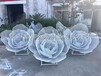 惠州抽象不锈钢花朵雕塑景观不锈钢仿真植物雕塑制作三大重要要点