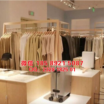 廣州服裝貨架廠家新款白色km時尚男裝貨架，熱風(fēng)貨架，時尚集合店貨架，服裝貨架
