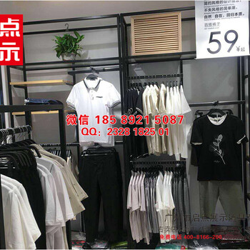 國潮風(fēng)服裝貨架的選擇悟空服裝貨架李寧服裝貨架藍布屋服裝貨架