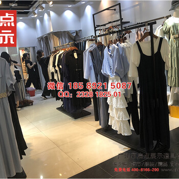 原創(chuàng)設(shè)計(jì)國潮服裝貨架悟空服裝貨架藍(lán)布屋服裝貨架李寧服裝貨架
