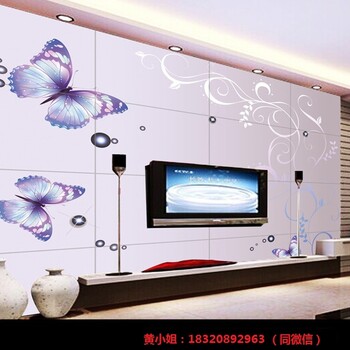 电视壁画背景墙浮雕3D立体效果背景墙uv打印机