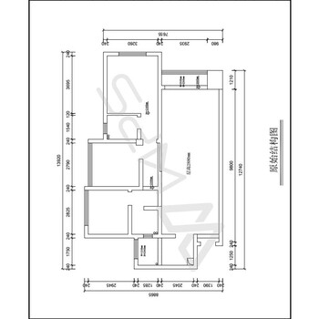 南湖别院现代简约装修设计三室二厅二卫一橱86平方3号户型