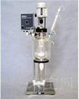 吉林实验室乾正仪器20L升双层玻璃反应釜夹套玻璃反应釜防爆实验室中试反应器