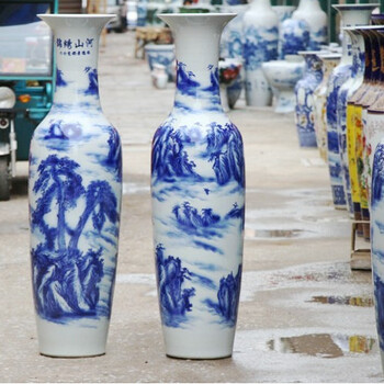 西安开业花瓶销售，精美陶瓷大花瓶企业乔迁合作礼品
