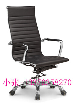 木森雅轩现代风格多层舒适黑色皮衣转椅电脑椅办公椅天津