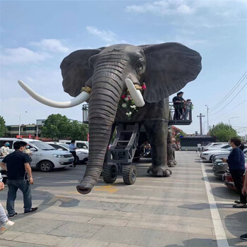 大型机械大象租赁巡游机械大象展机械大象厂家租赁