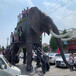 河南机械大象厂家机械大象出租巡游机械大象出售