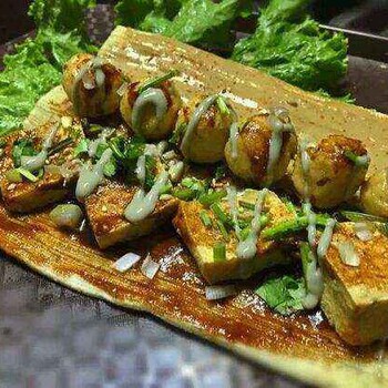 炸冷面卷臭豆腐做法學習培訓大連百佳福