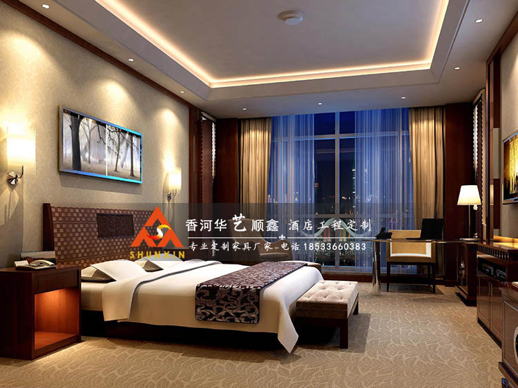 香河酒店套房家具定制-星级酒店家具-会所家具-华艺顺鑫酒店家具tf