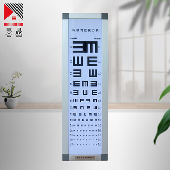 LED視力表燈箱廠家丨5米成人兒童視力表燈箱
