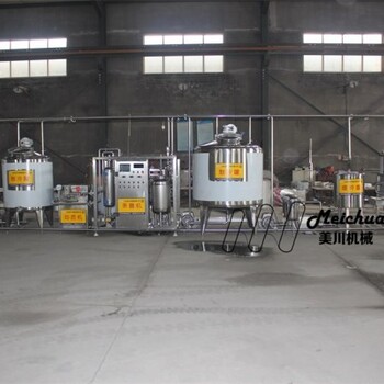 牛奶生产线_牛奶加工设备_小型巴氏奶生产线_美川机械