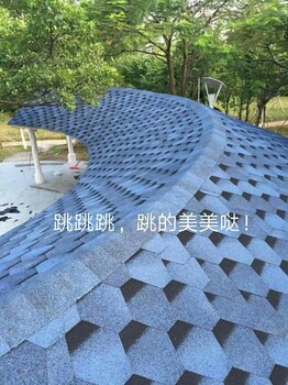 梅州迷彩跳色瀝青瓦價格
