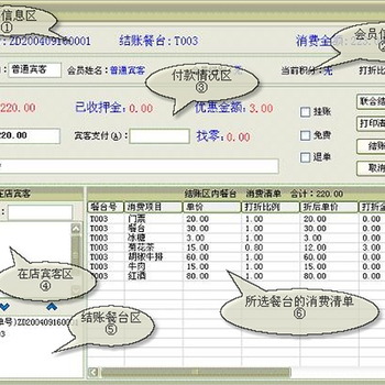 漳州美萍餐饮会员管理软件收银软件